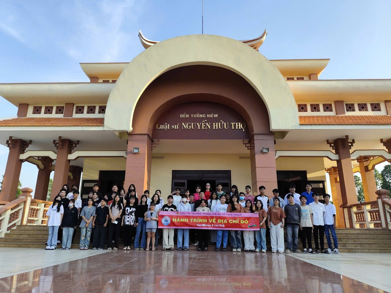  HÀNH TRÌNH VỀ ĐỊA CHỈ ĐỎ LẦN 2- KHU LƯU NIỆM LUẬT SƯ NGUYỄN HỮU THỌ- BẾN LỨC- LONG AN